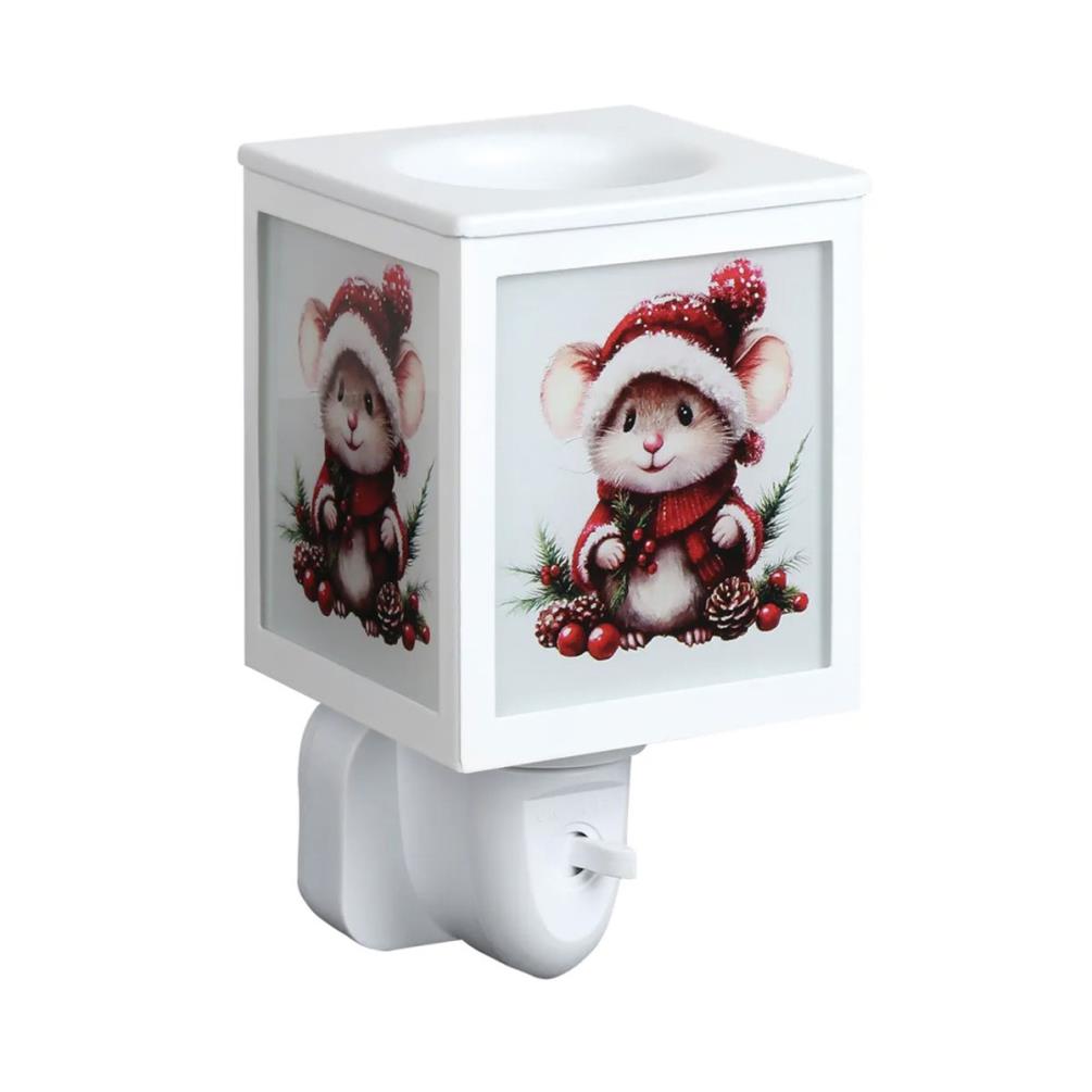Aroma Christmas Mouse Square Plug In Wax Melt Warmer £13.04